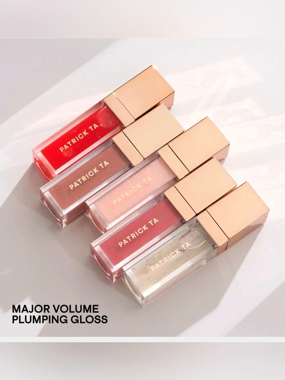 Patrick Ta plumping gloss (POUTY)